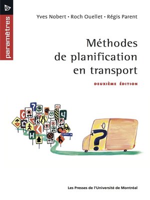 cover image of Méthodes de planification en transport